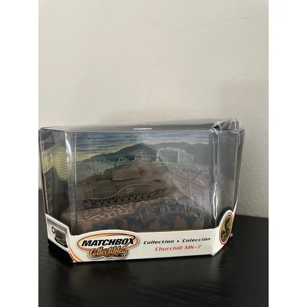 Vintage Mattel Matchbox Collectibles Churchill MK-7 Tank -New (box damaged)
